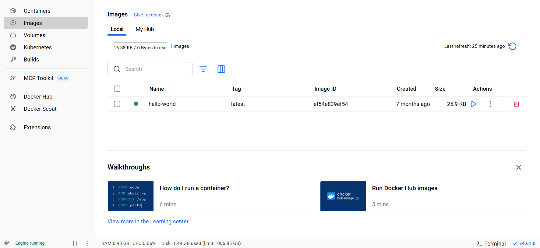 下載 Docker Hub image